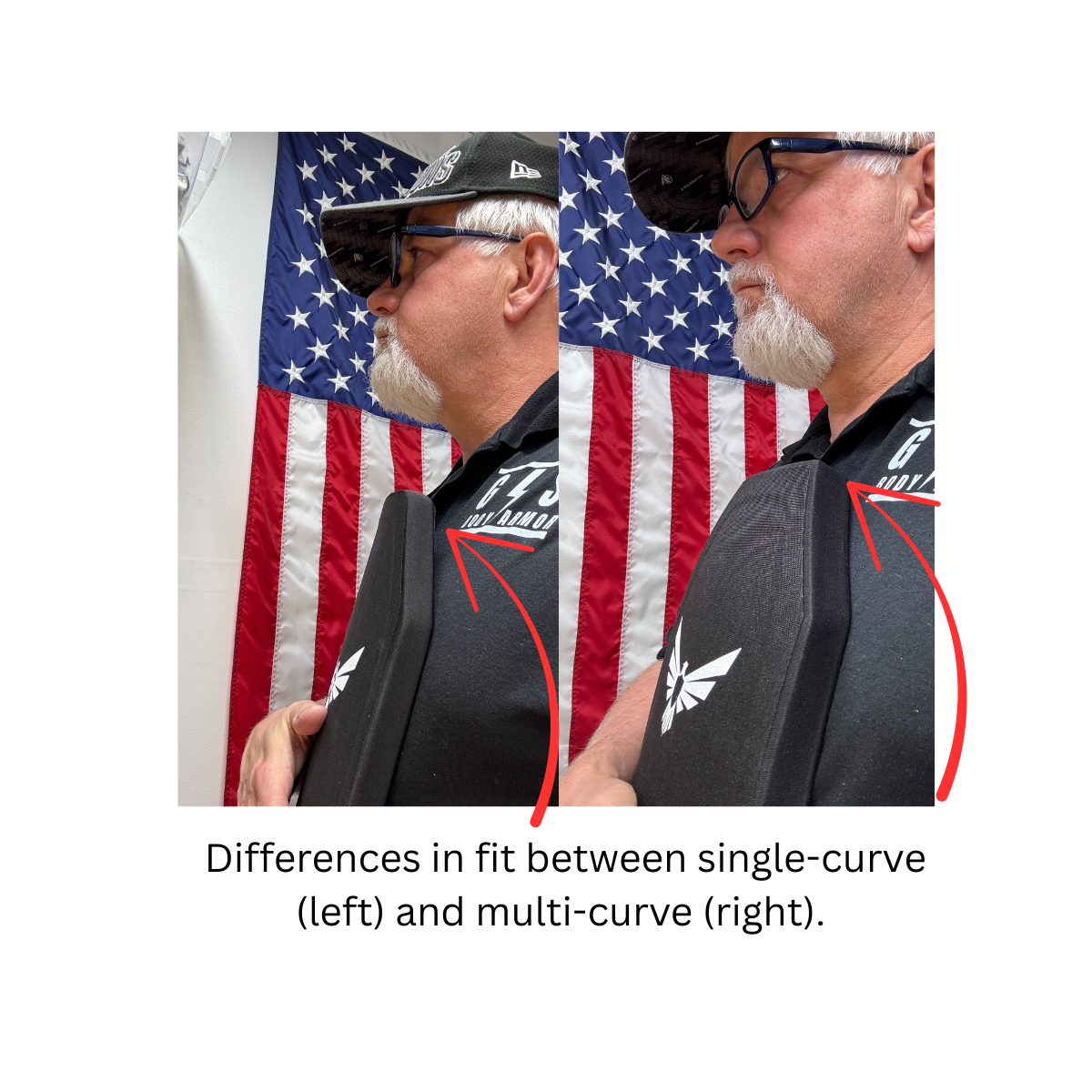 multi curved powerful ceramic armor plate