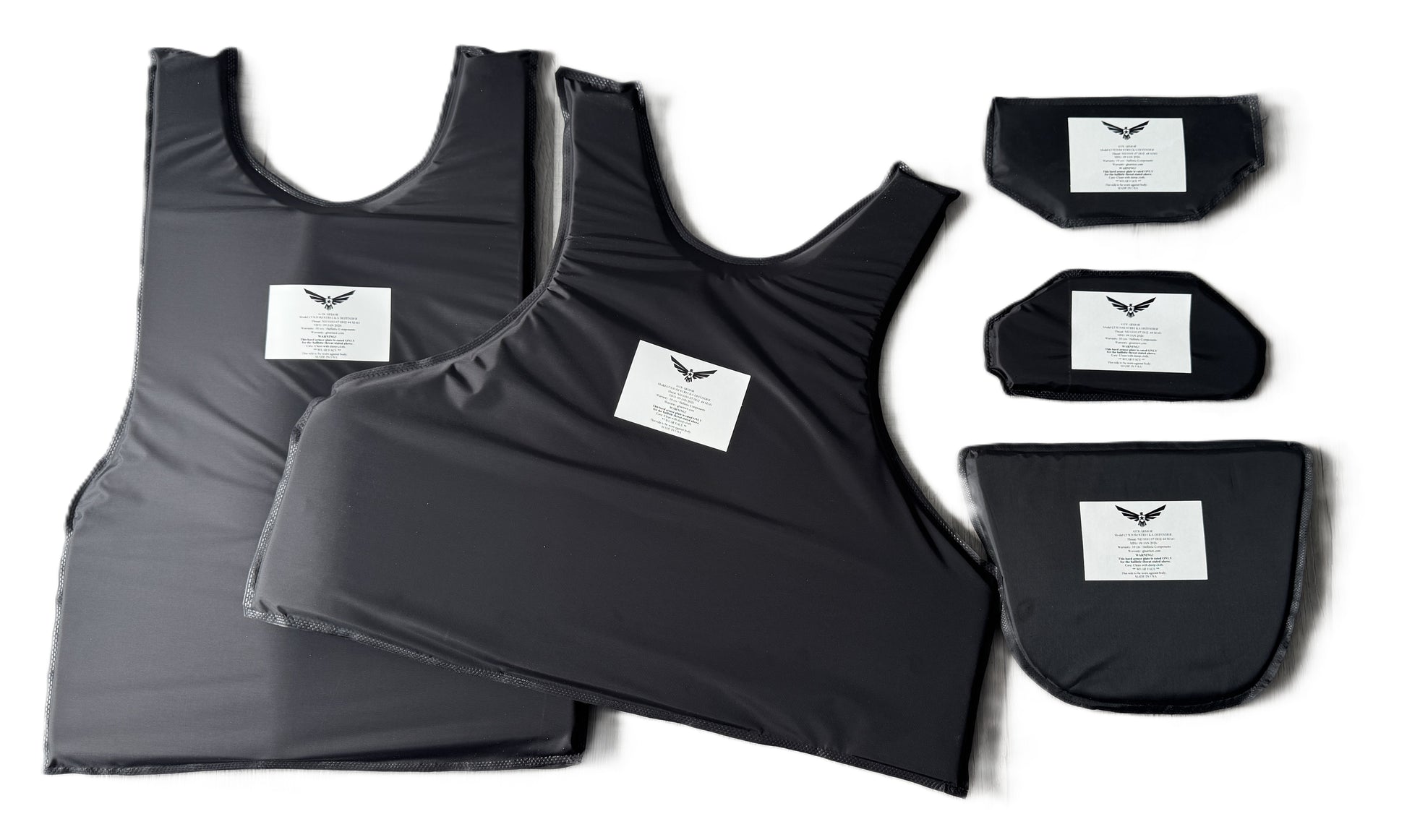 GTS full soft armor set for the KOMMANDOSTORE Russian Strelka Defender 2 armor vest