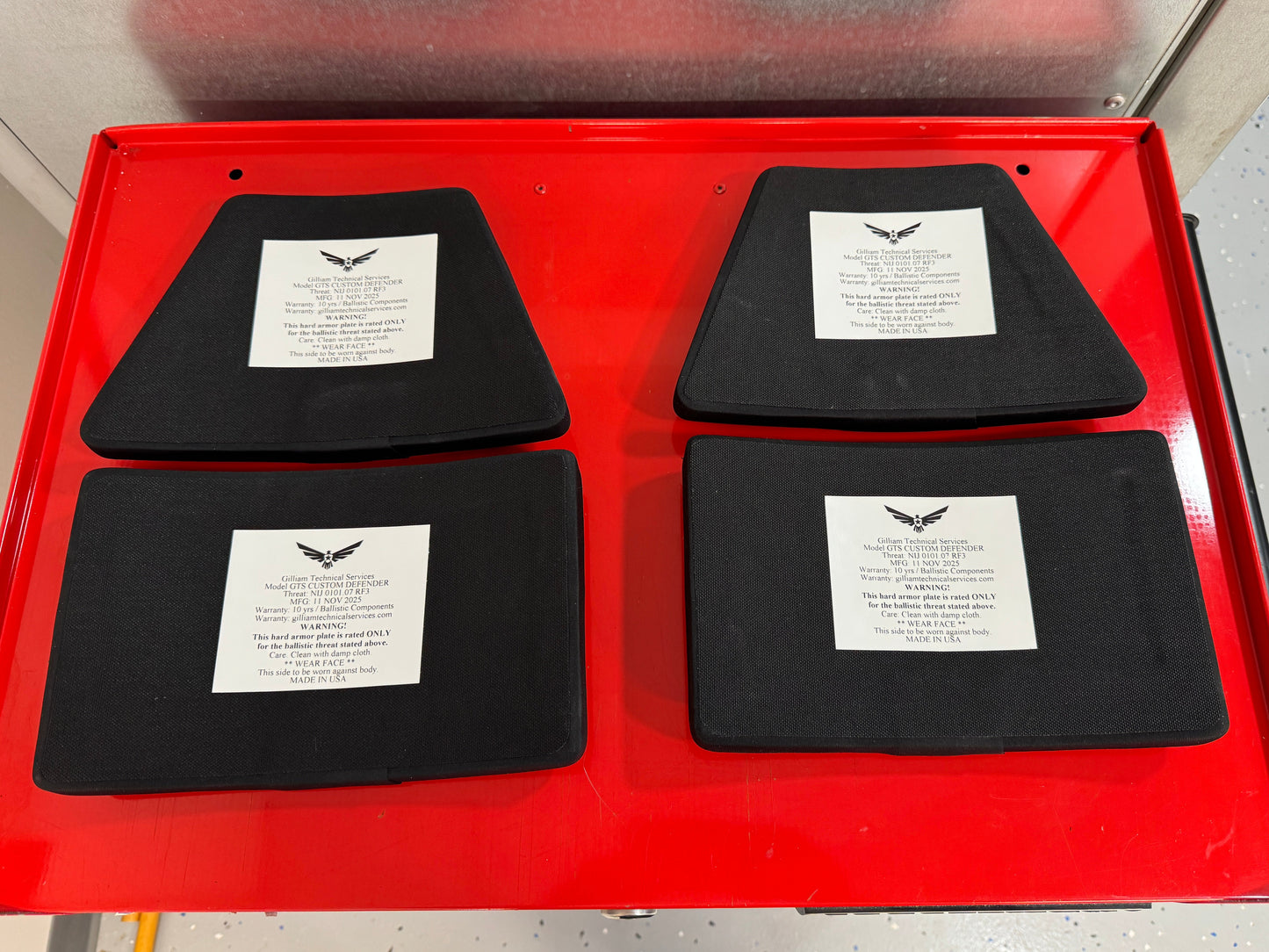 GTS Russian Fort Defender 2 Armor Labels