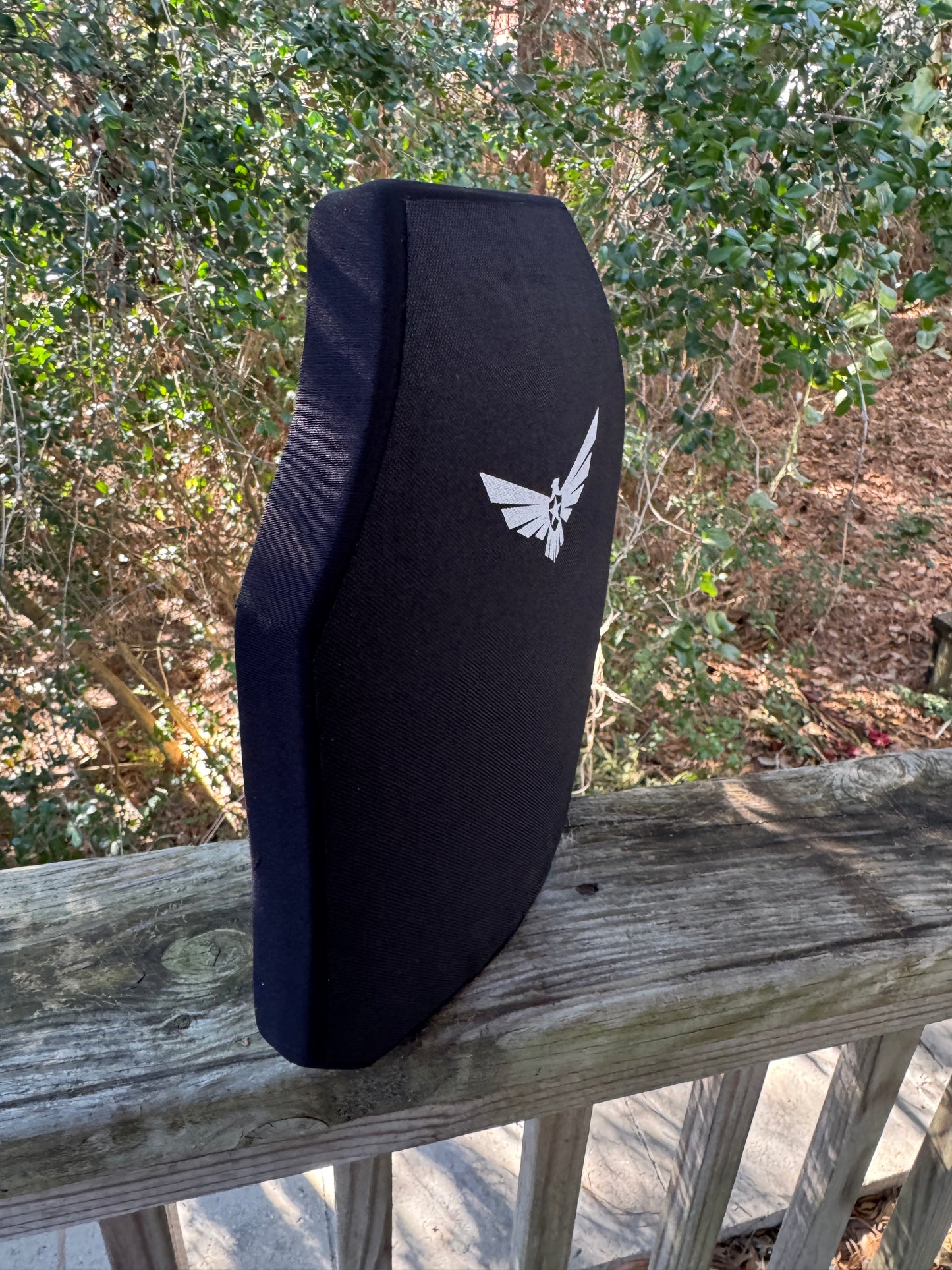 GTS ceramic armor multi-curved plate with full drop protection