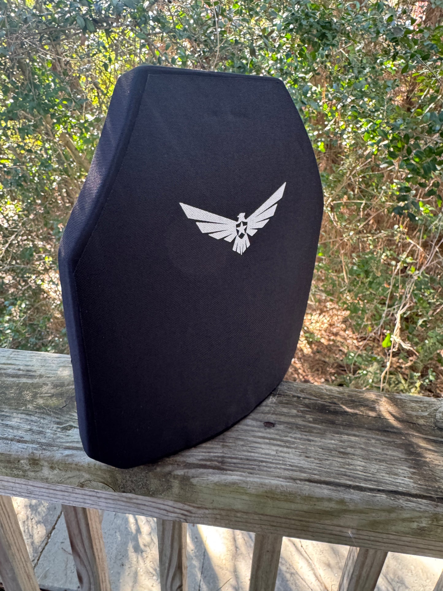 GTS ceramic armor multi-curved plate with drop protection