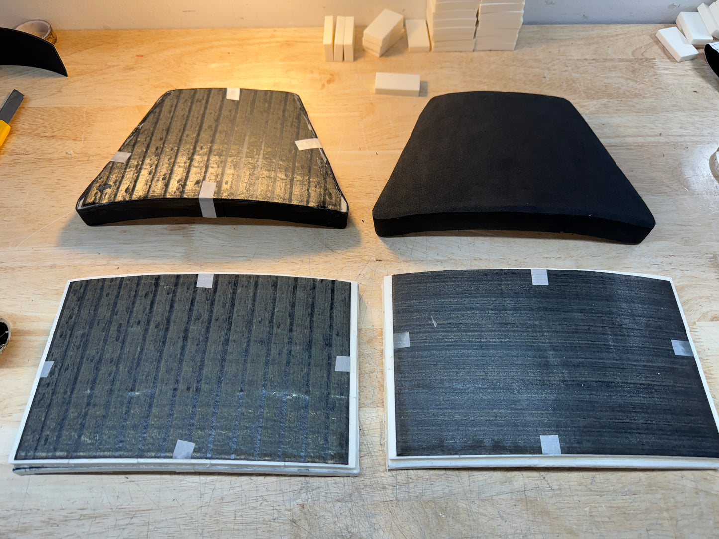 Here is pre-bonding process for the Fort Defender 2 Russian armor