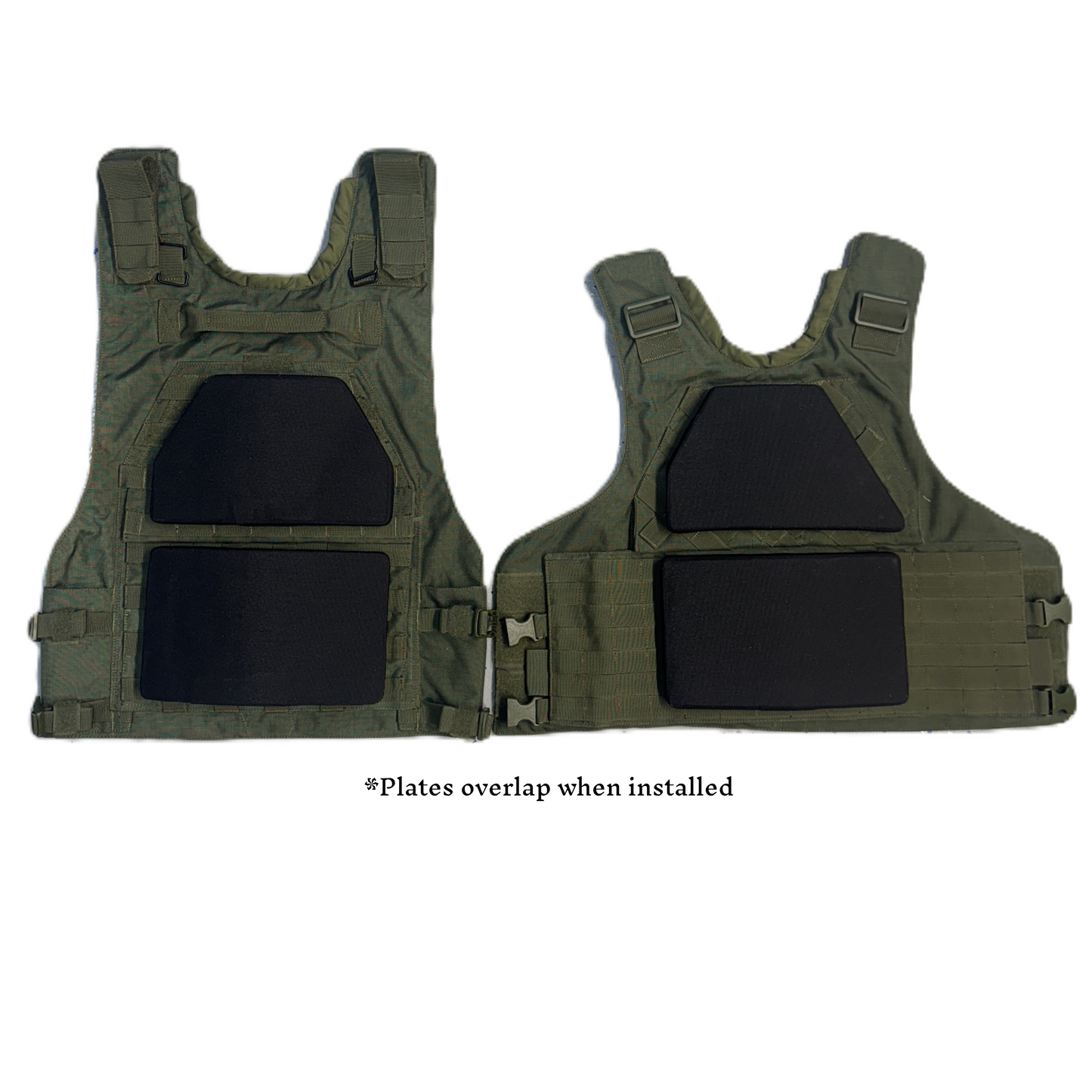 Custom GTS Armor ceramic armor plates for the Strelka Defender 2 cover from KommandoStore