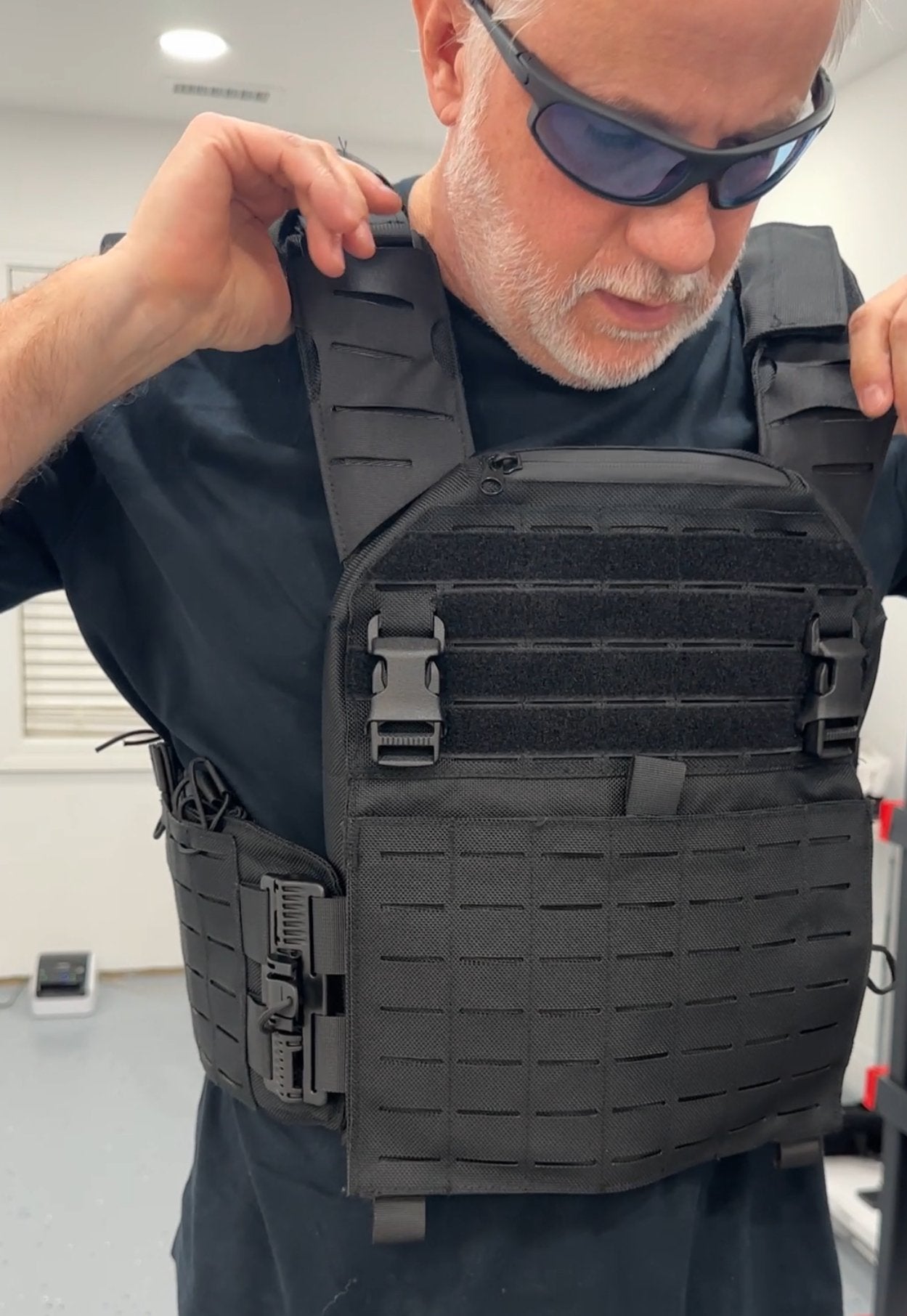 FIREFIGHT Plate Carrier 2 OA+ Level 4 Multi-Curve Ceramic Armor Plates - Gilliam Technical Services, Inc.