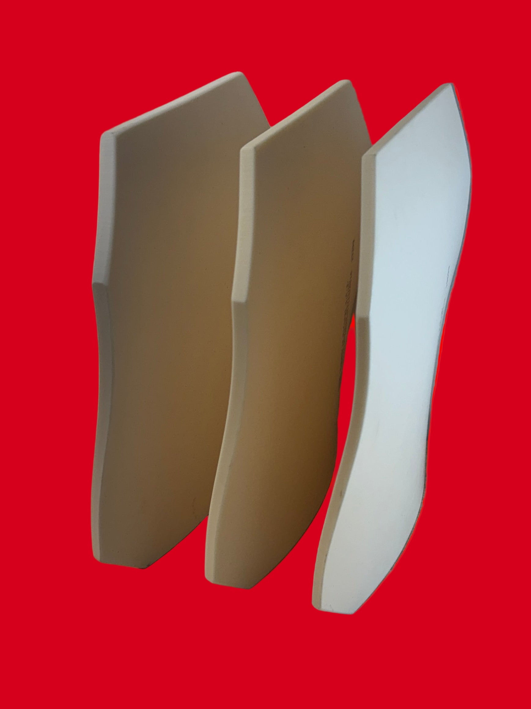 multi curve ceramic armor