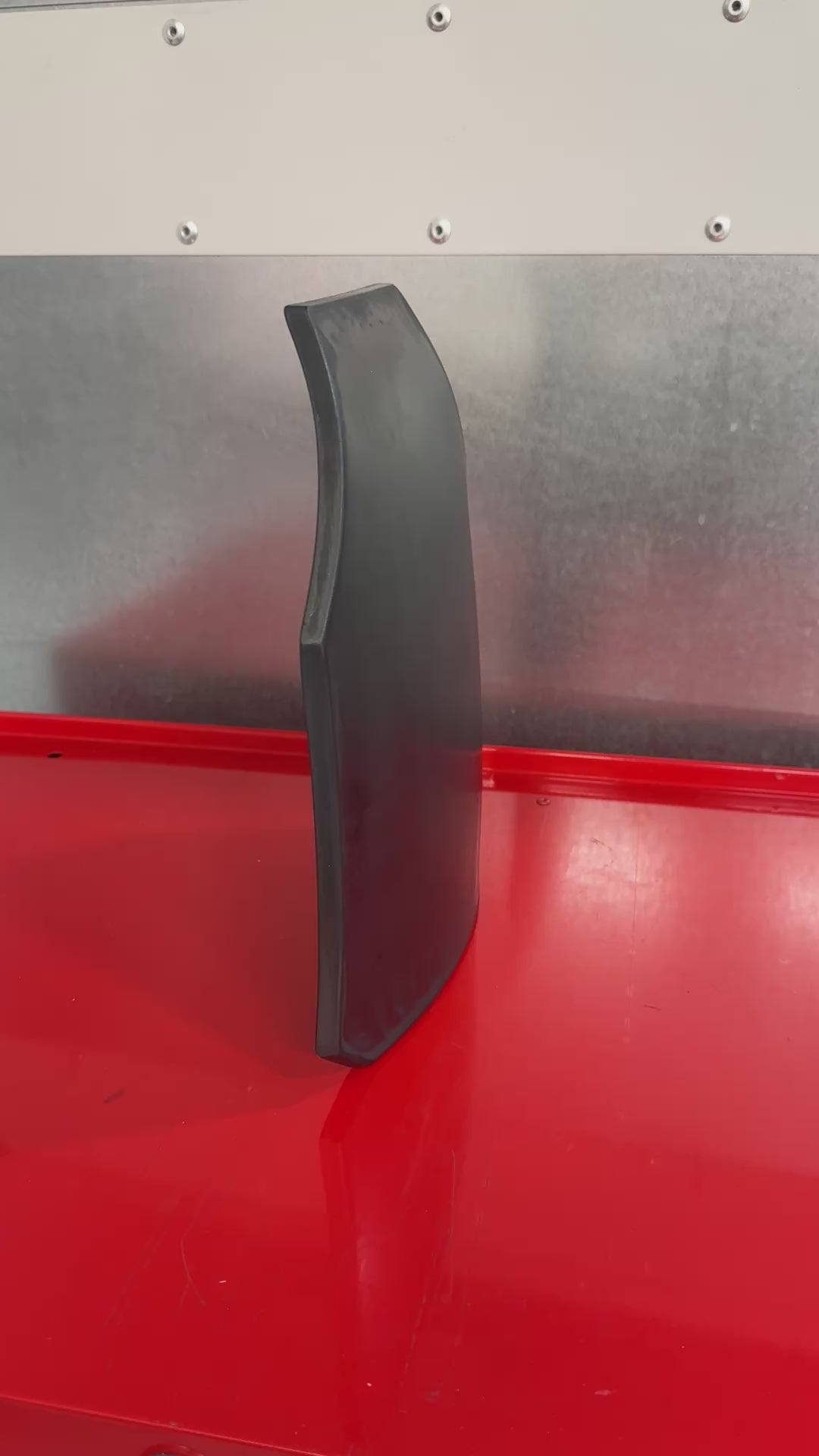 Video of silicon carbide TiB2 strike face advanced multi curve