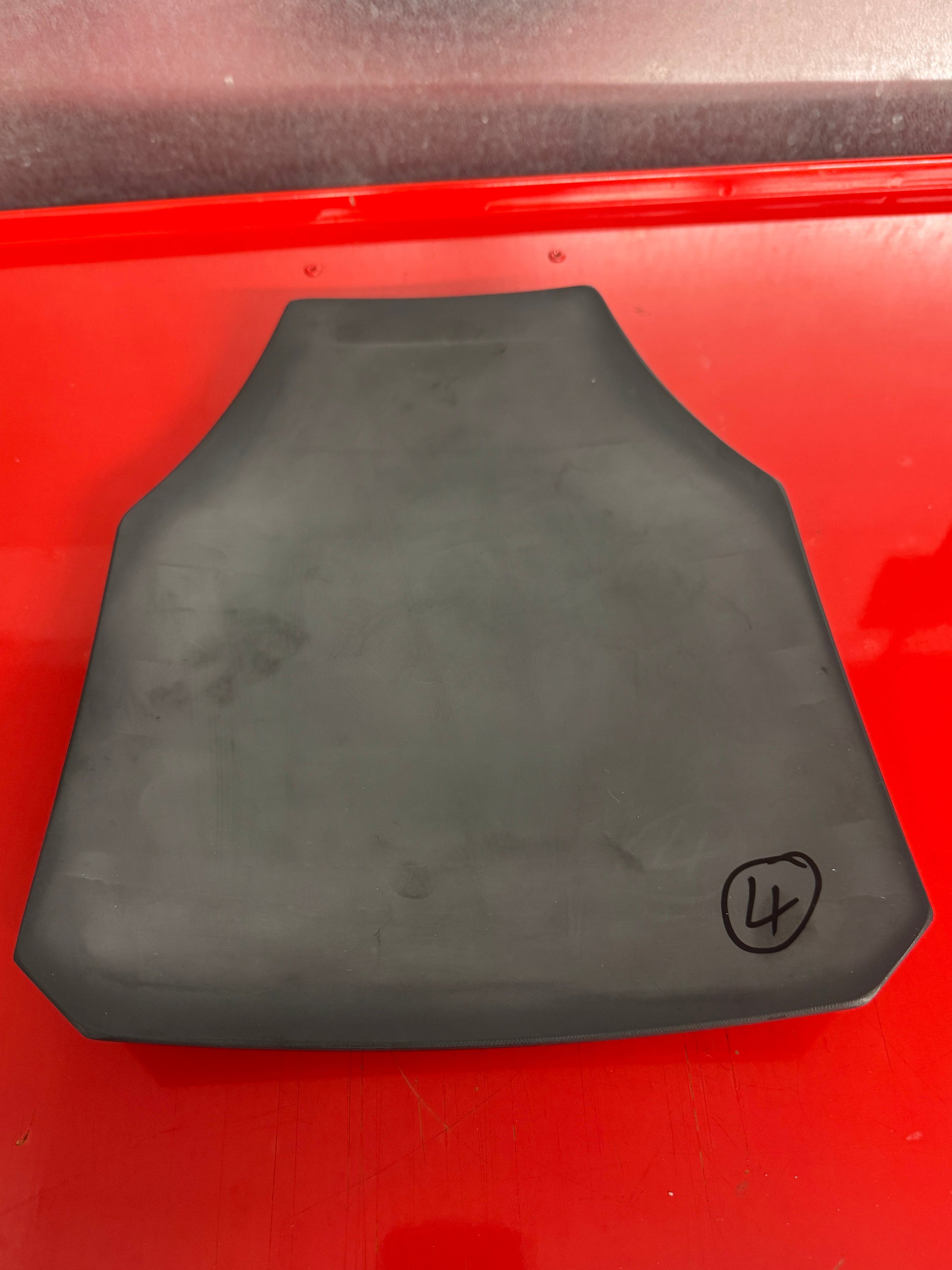 wear face side of SiC TiB2 ceramic armor